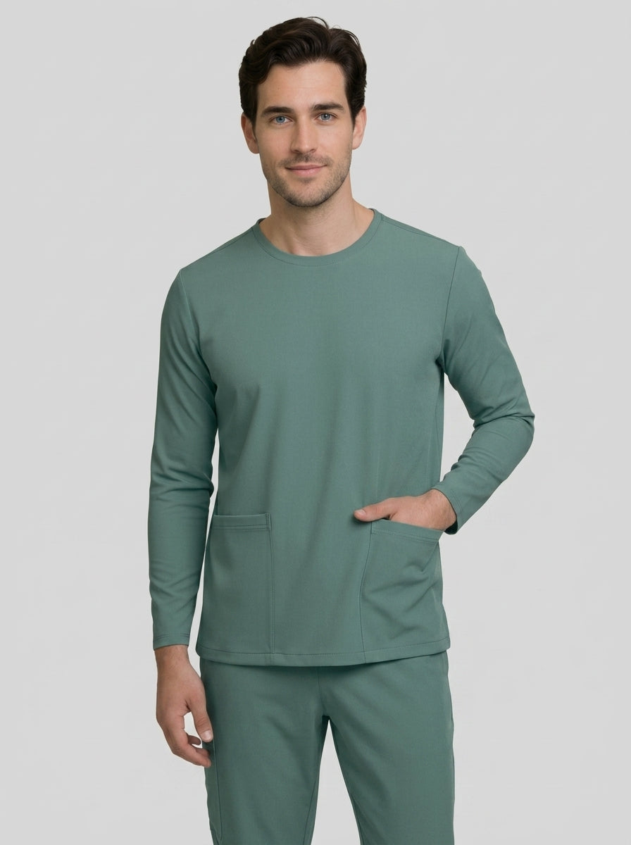 Top Manga Larga Hombre | 2 Pockets