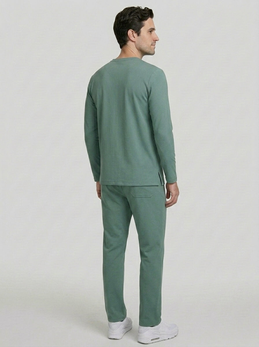 Top Manga Larga Hombre | 2 Pockets