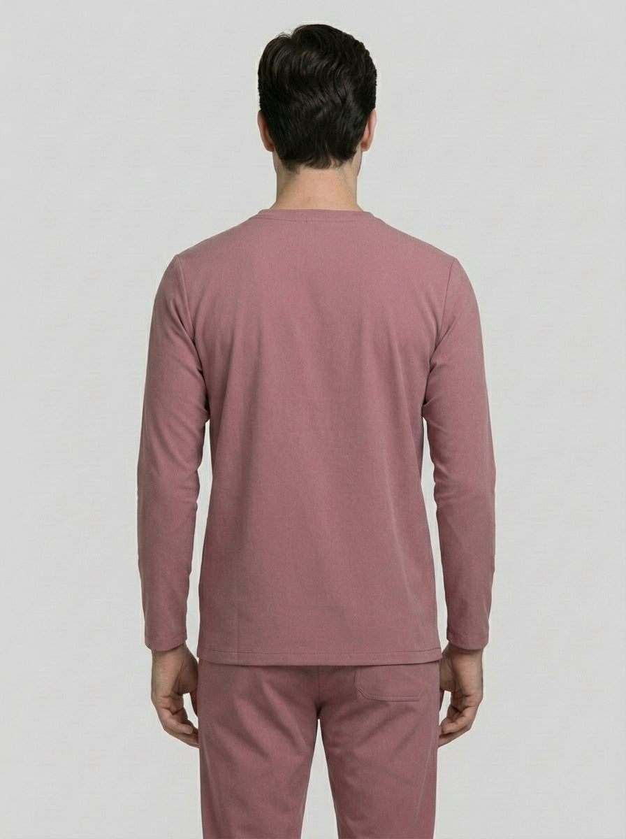 Top Manga Larga Hombre | 2 Pockets