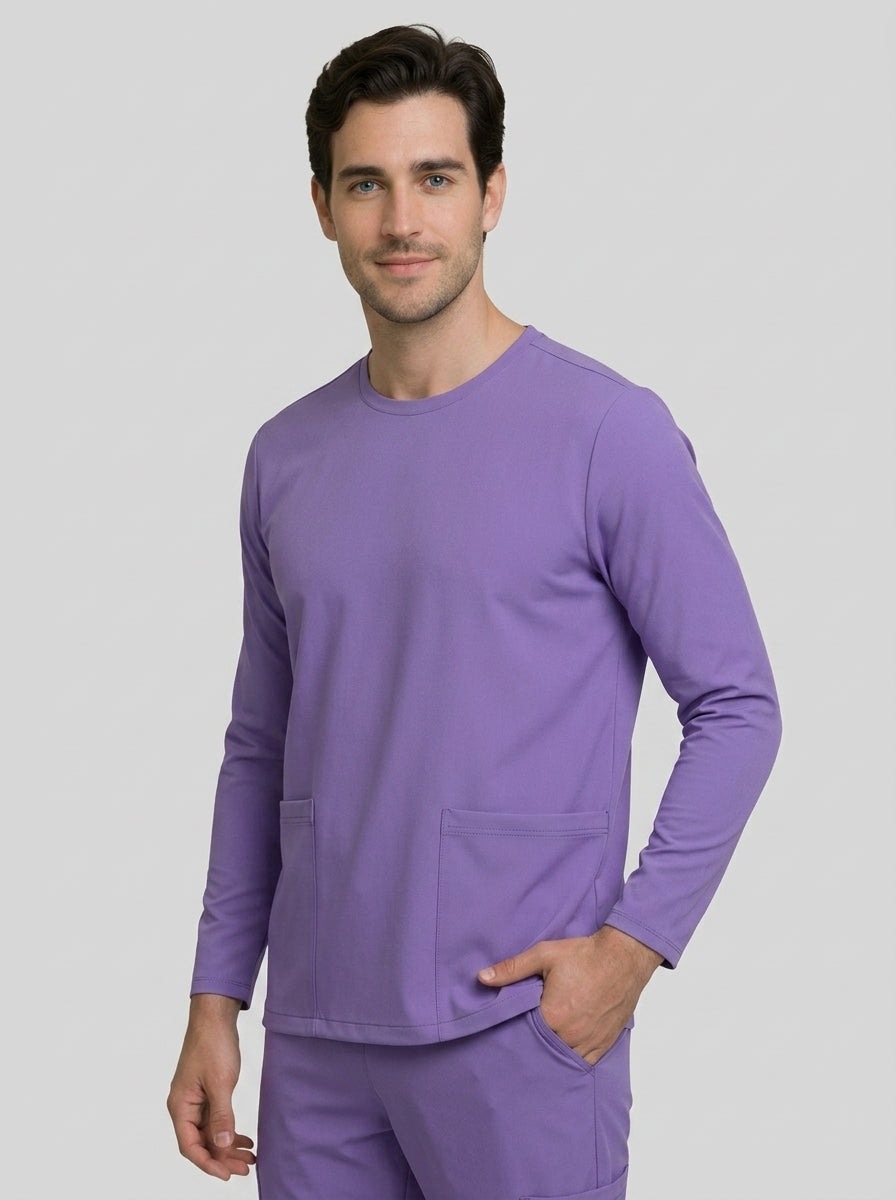 Top Manga Larga Hombre | 2 Pockets