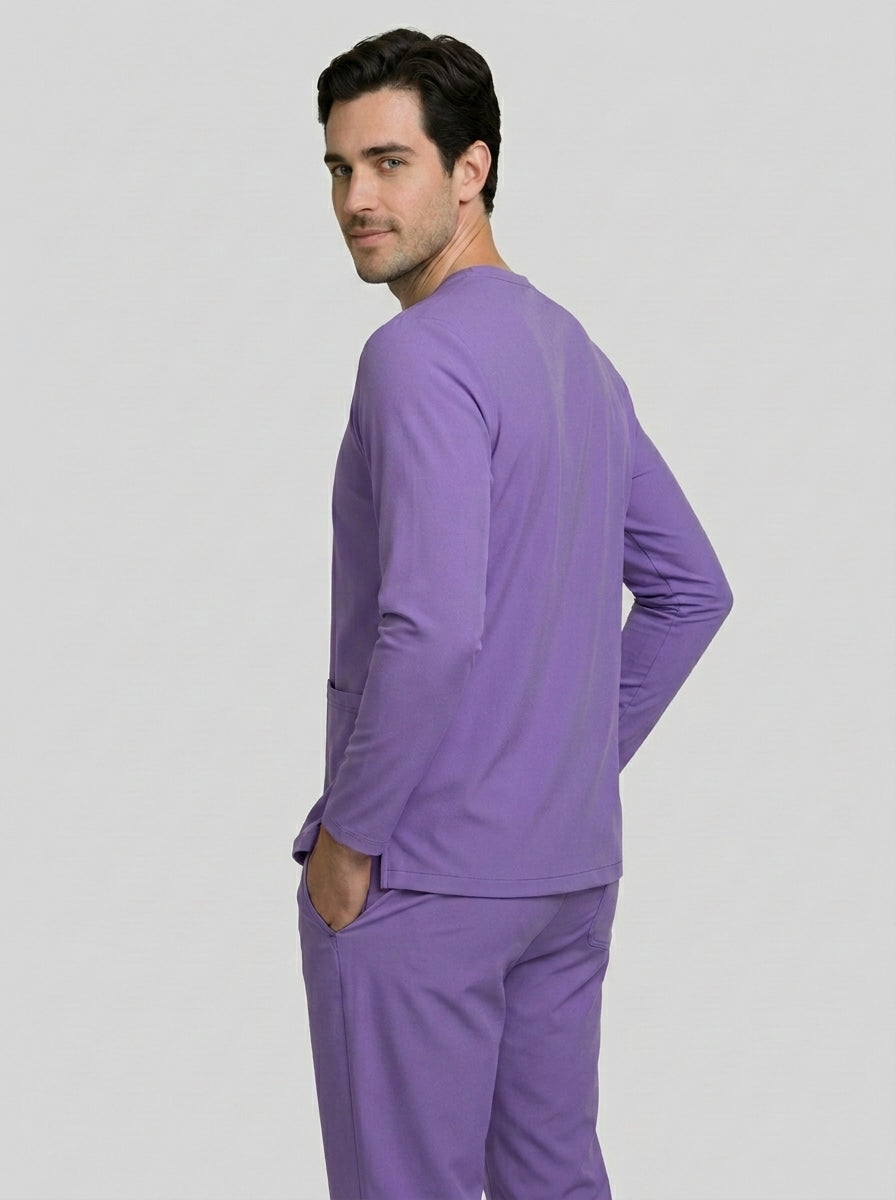 Top Manga Larga Hombre | 2 Pockets