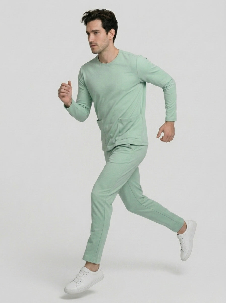 Top Manga Larga Hombre | 2 Pockets