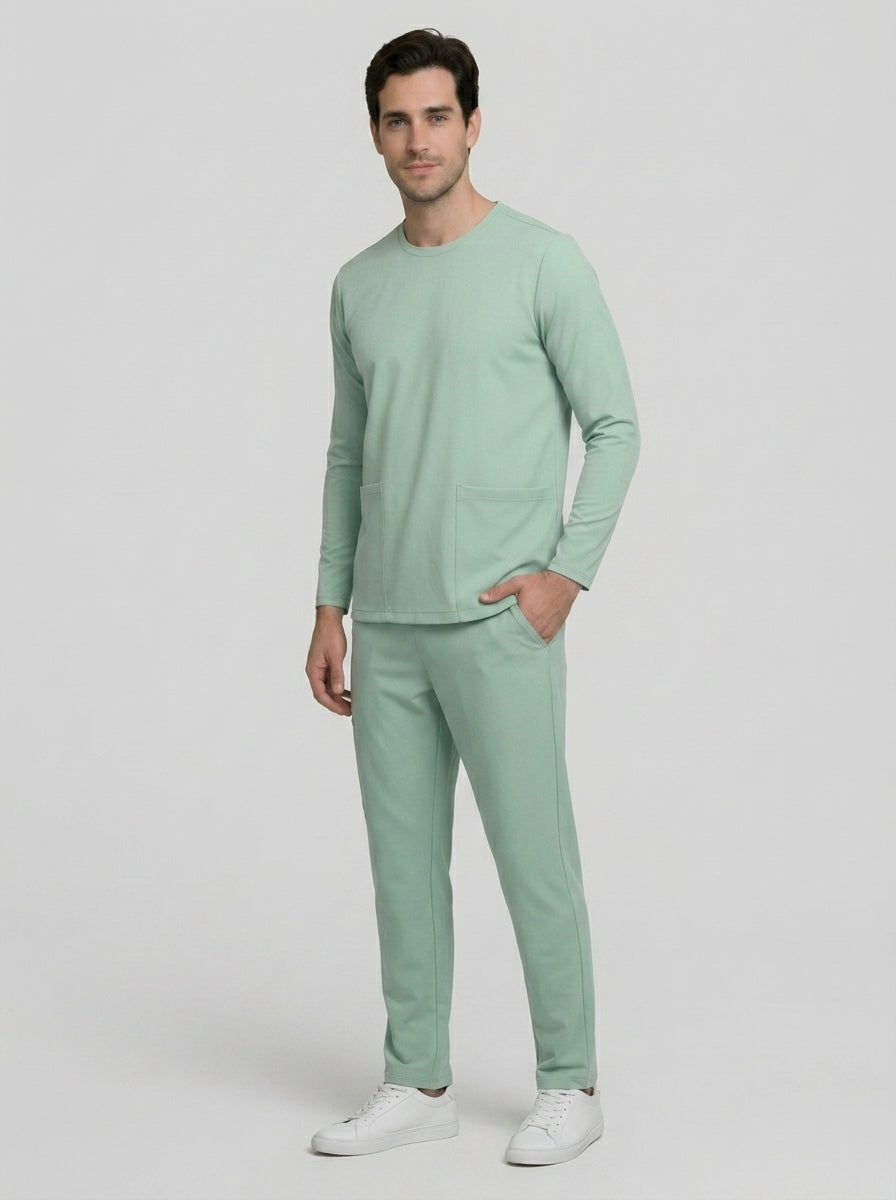 Top Manga Larga Hombre | 2 Pockets