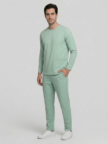 Top Manga Larga Hombre | 2 Pockets