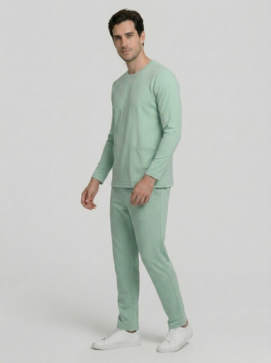 Top Manga Larga Hombre | 2 Pockets