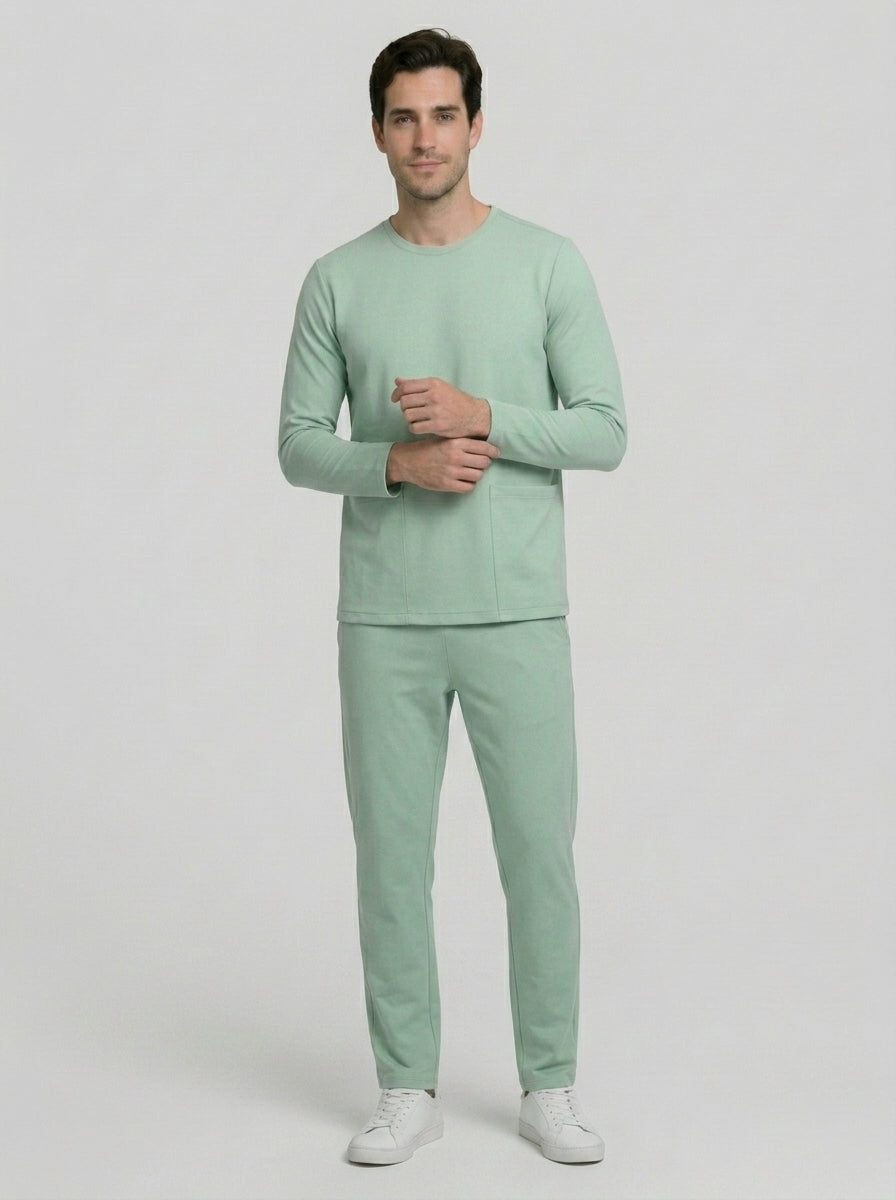 Top Manga Larga Hombre | 2 Pockets