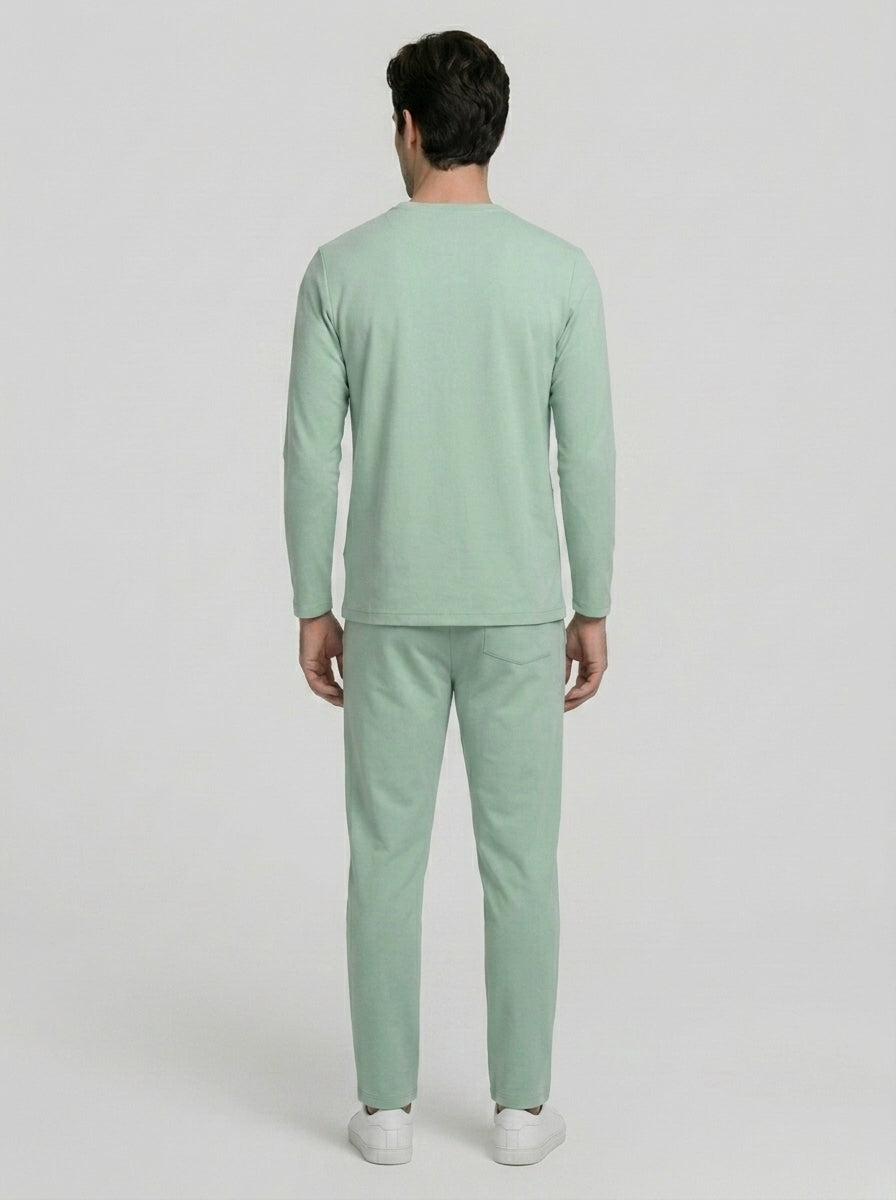 Top Manga Larga Hombre | 2 Pockets