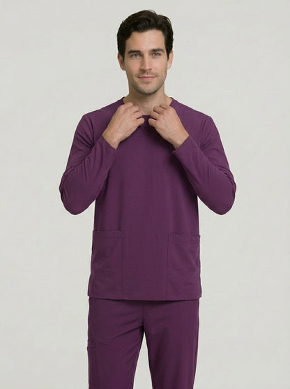 Top Manga Larga Hombre | 2 Pockets