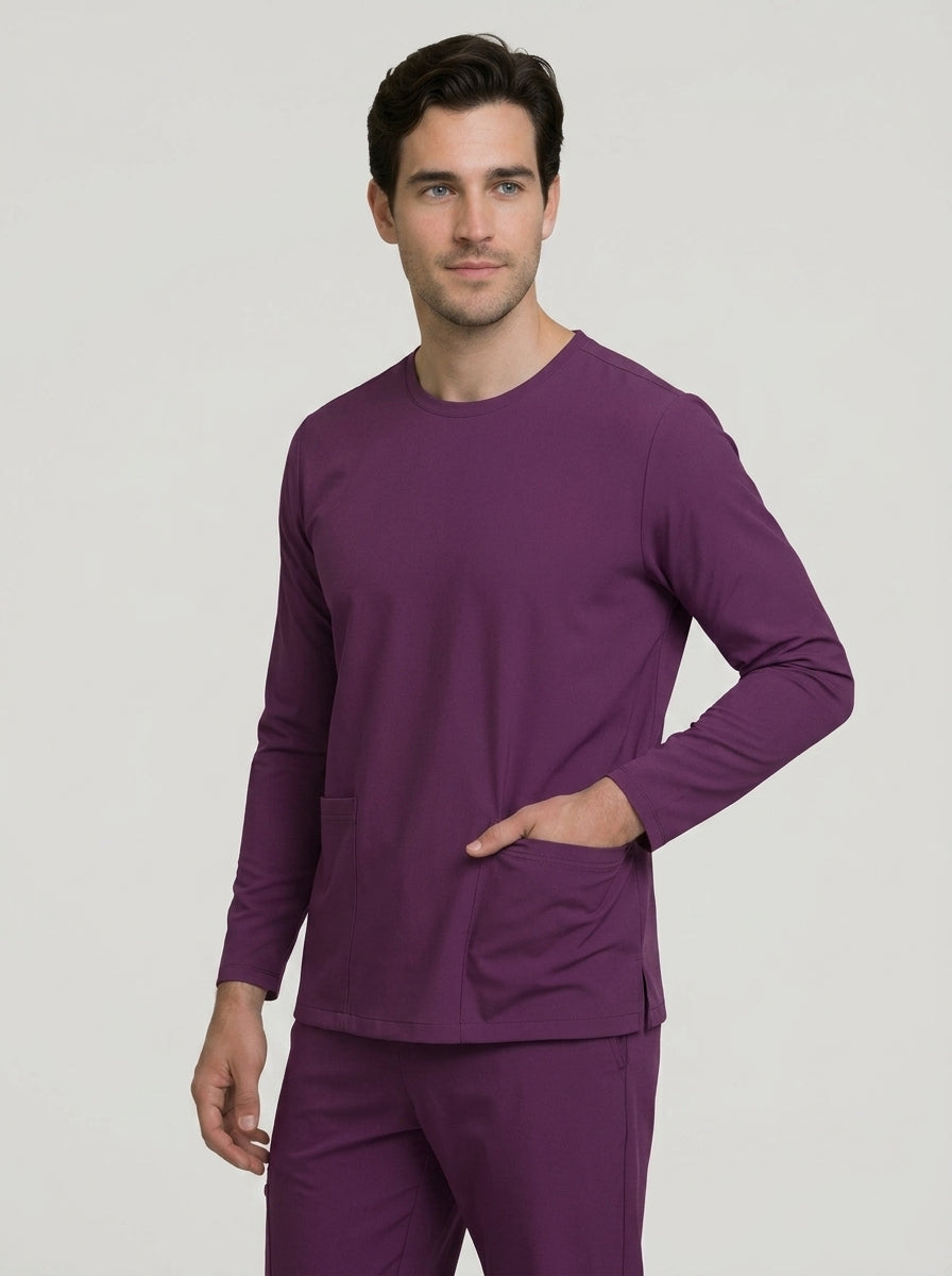 Top Manga Larga Hombre | 2 Pockets