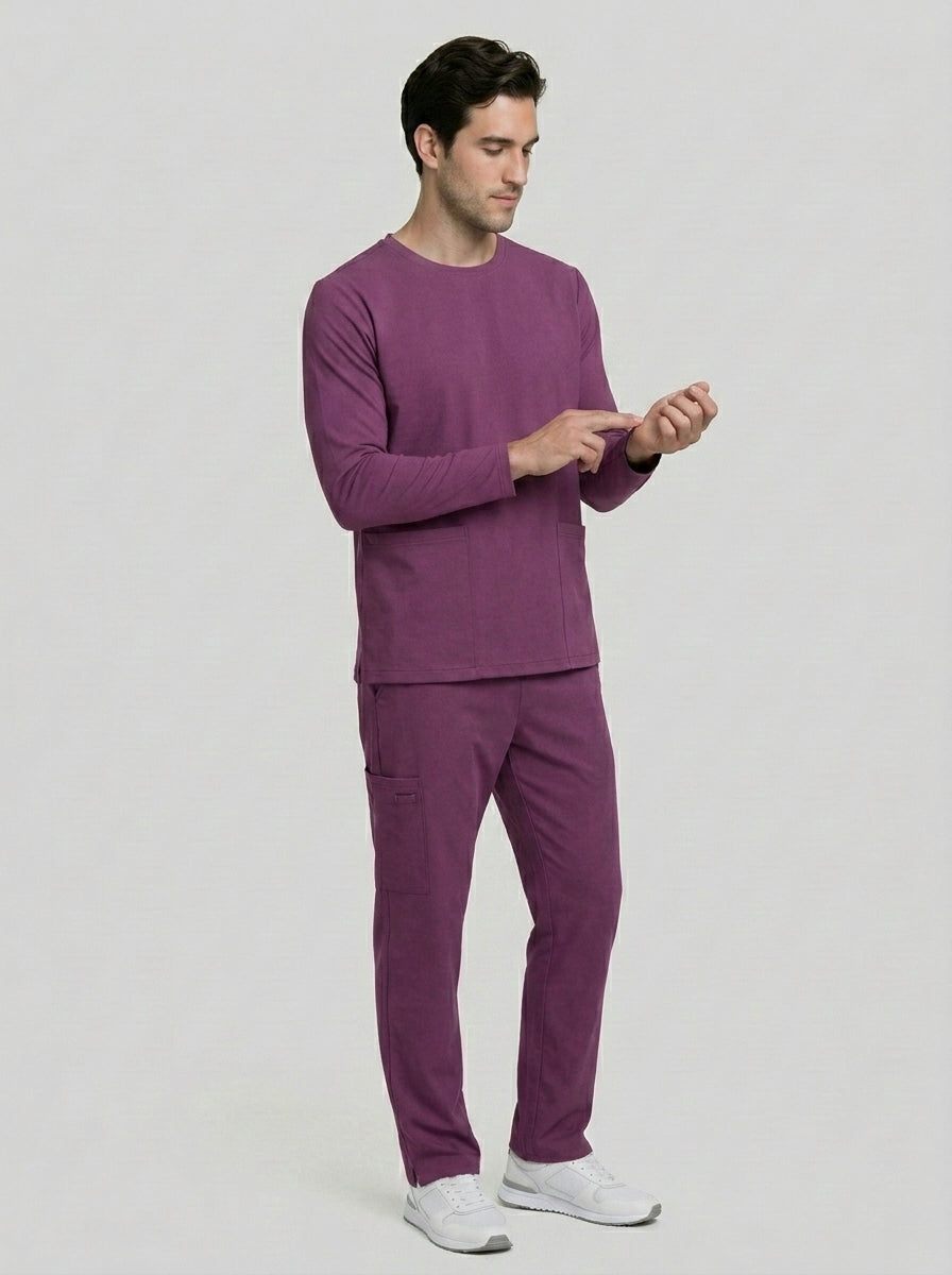 Top Manga Larga Hombre | 2 Pockets