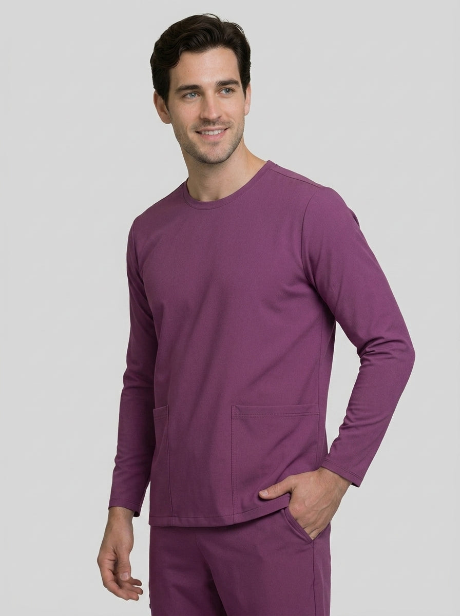 Top Manga Larga Hombre | 2 Pockets