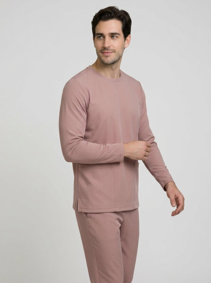 Top Manga Larga Hombre | 2 Pockets