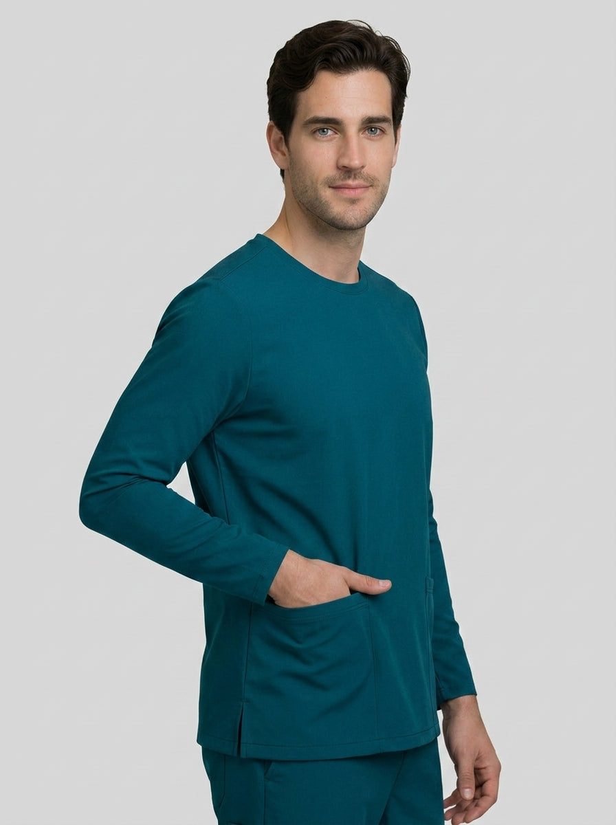 Top Manga Larga Hombre | 2 Pockets