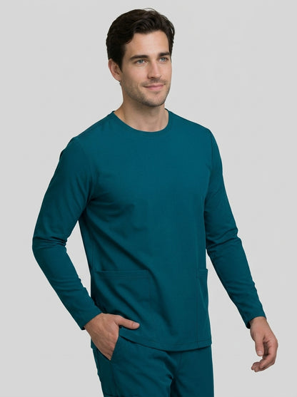 Top Manga Larga Hombre | 2 Pockets