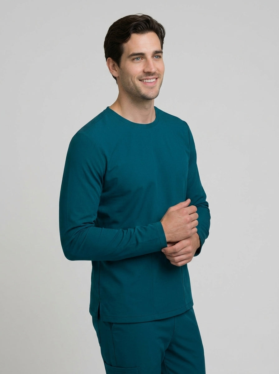 Top Manga Larga Hombre | 2 Pockets