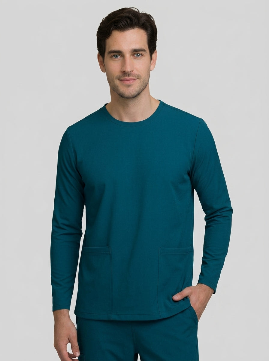 Top Manga Larga Hombre | 2 Pockets