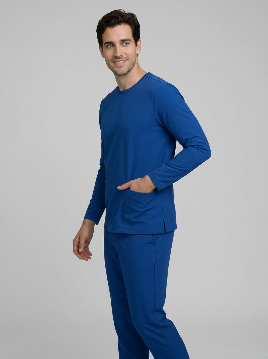 Top Manga Larga Hombre | 2 Pockets