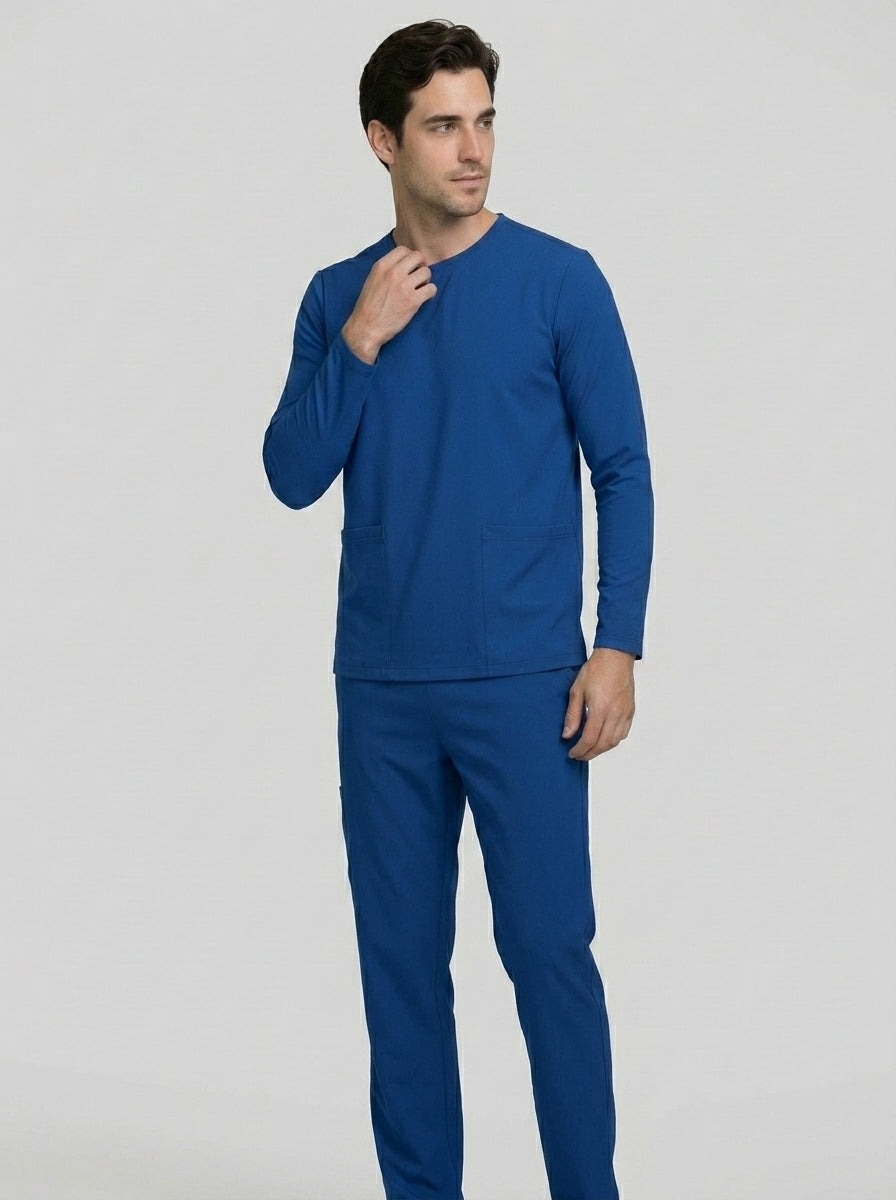 Top Manga Larga Hombre | 2 Pockets