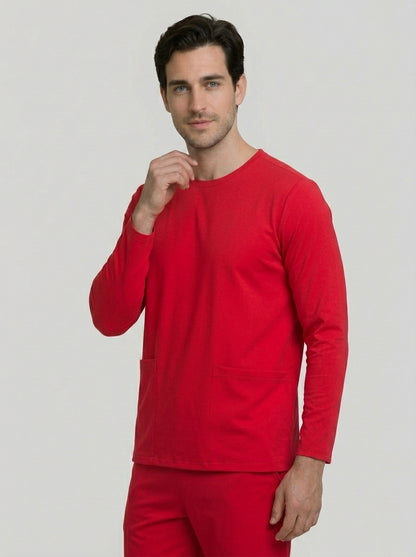 Top Manga Larga Hombre | 2 Pockets