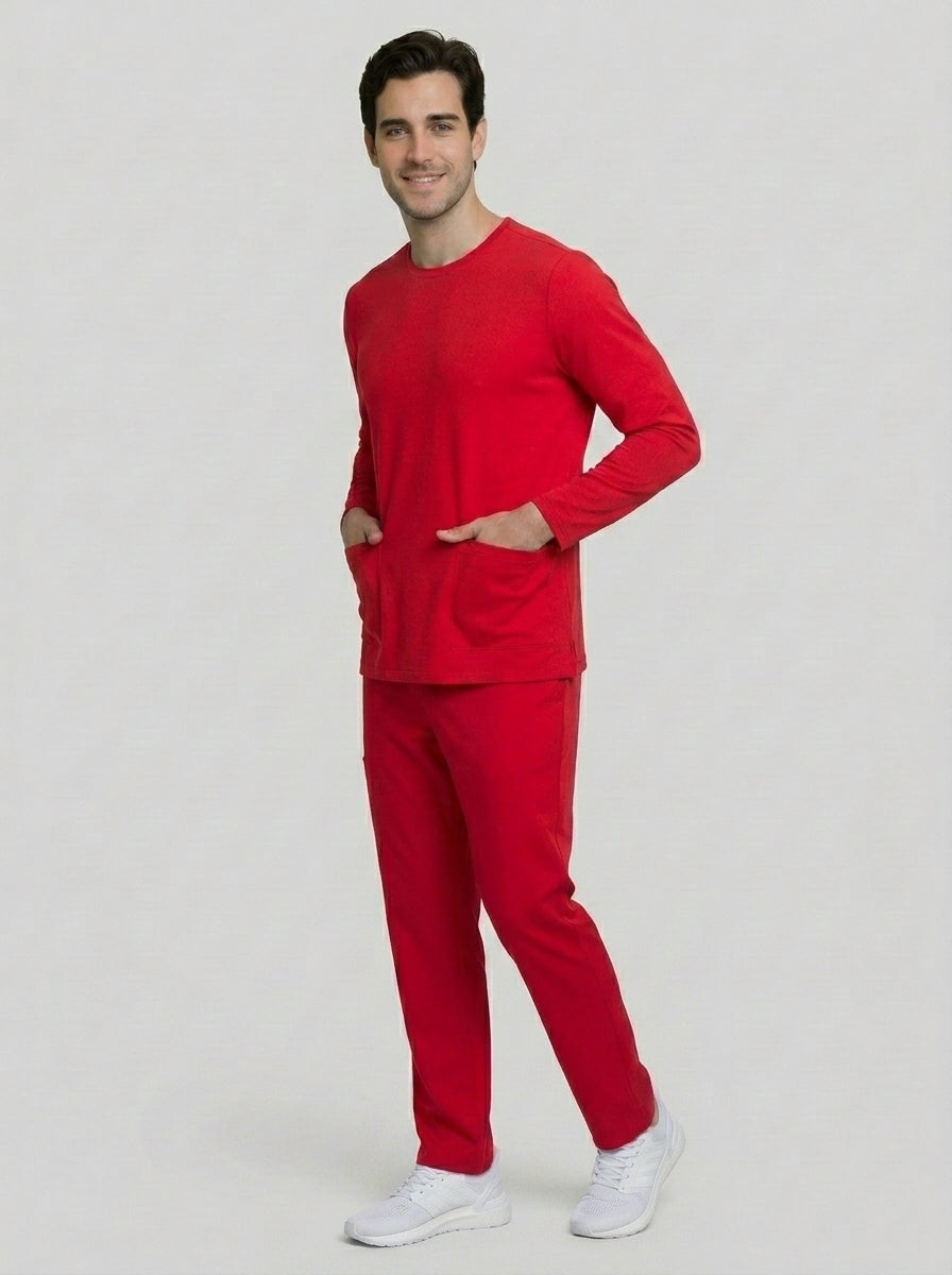 Top Manga Larga Hombre | 2 Pockets