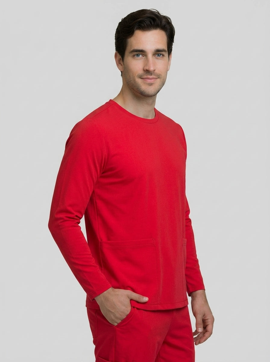Top Manga Larga Hombre | 2 Pockets