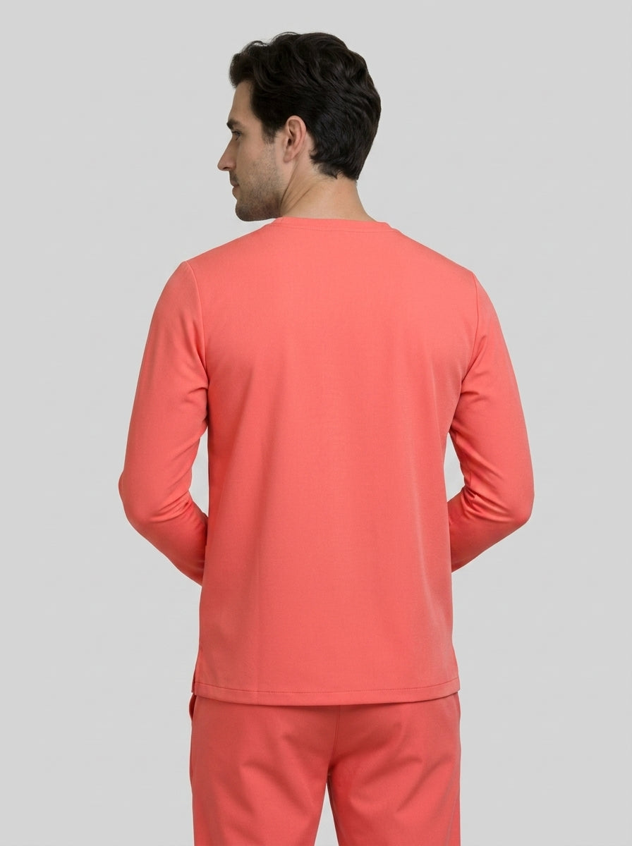 Top Manga Larga Hombre | 2 Pockets