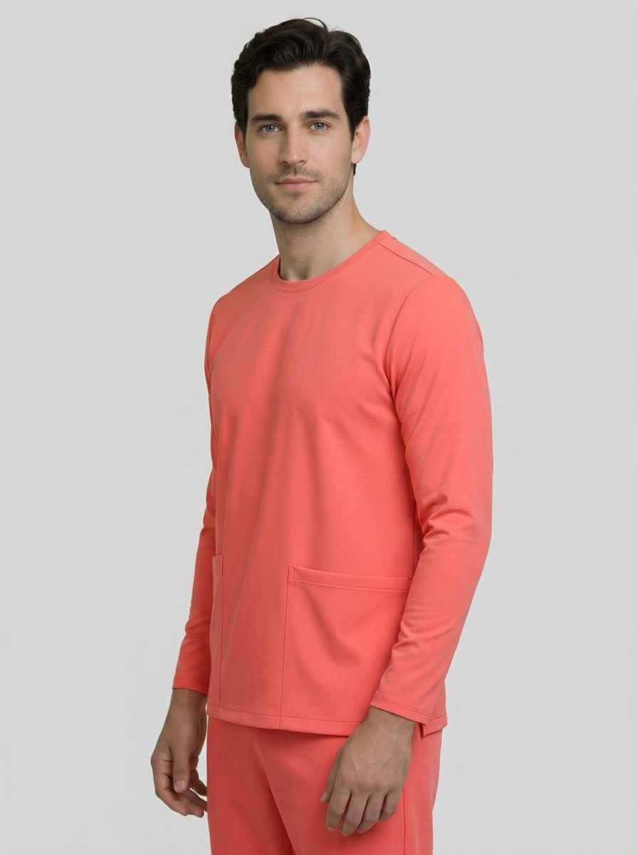 Top Manga Larga Hombre | 2 Pockets