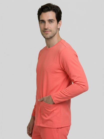 Top Manga Larga Hombre | 2 Pockets