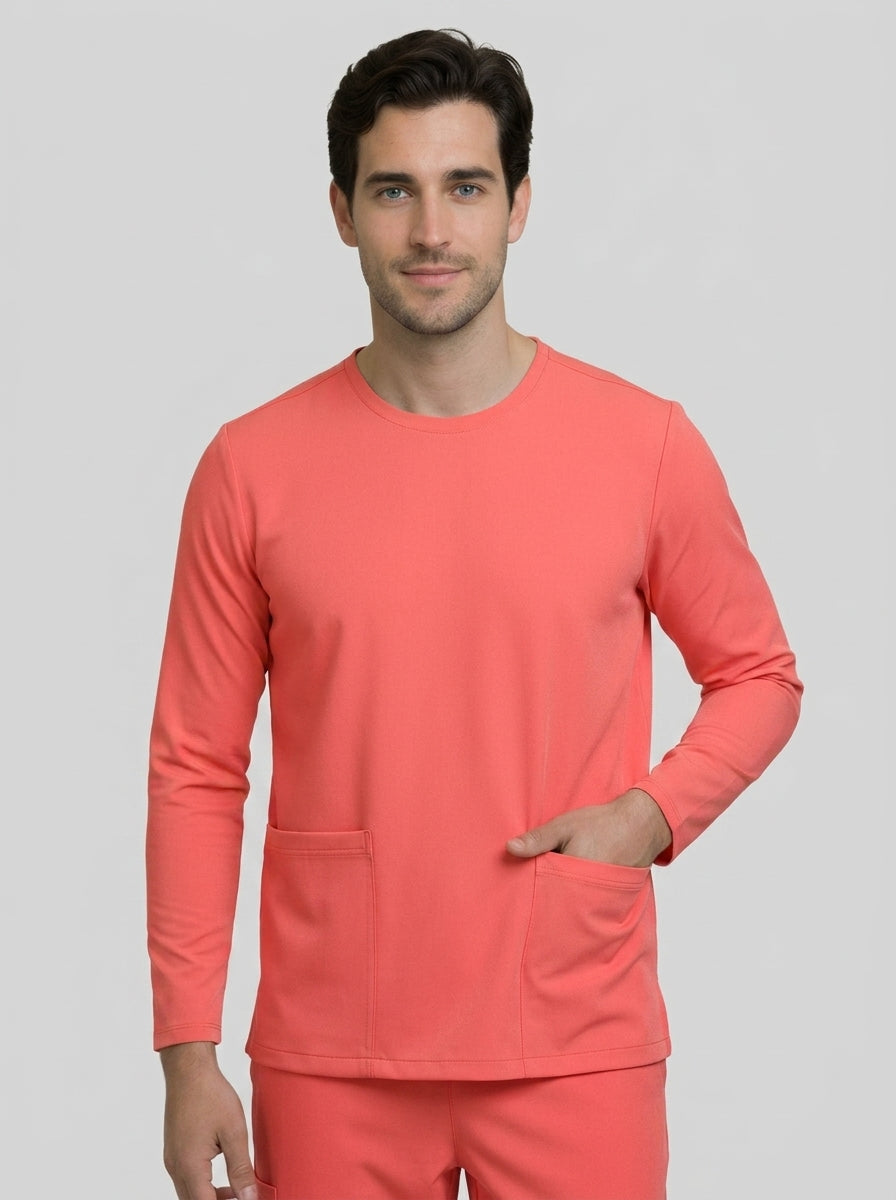 Top Manga Larga Hombre | 2 Pockets
