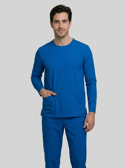 Top Manga Larga Hombre | 2 Pockets