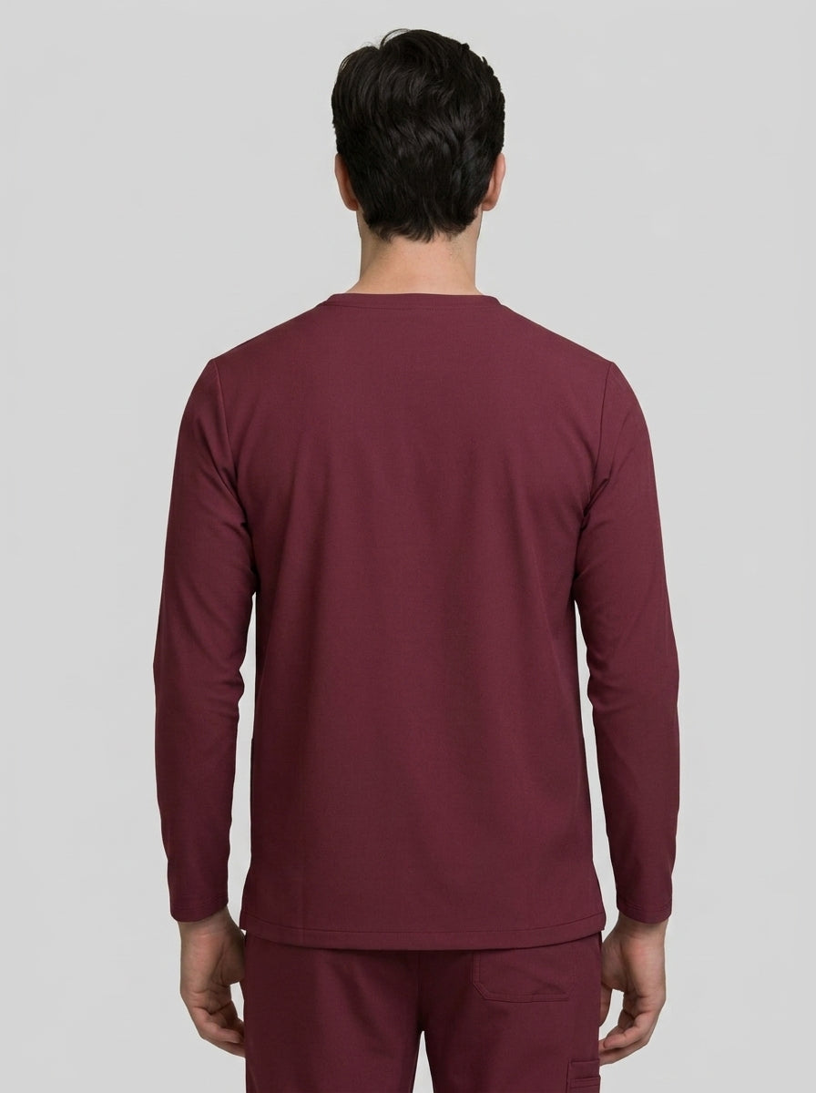 Top Manga Larga Hombre | 2 Pockets