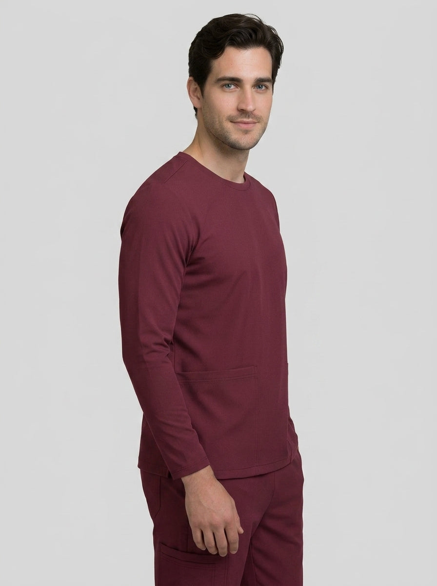 Top Manga Larga Hombre | 2 Pockets