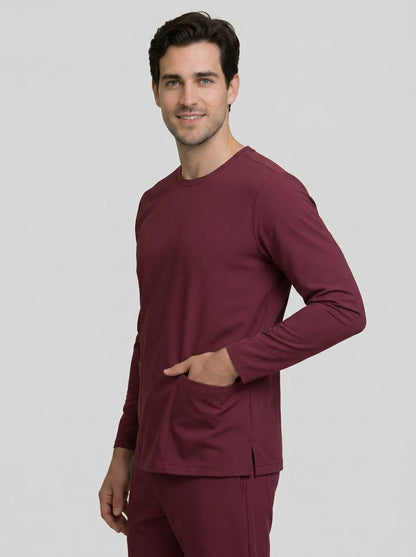 Top Manga Larga Hombre | 2 Pockets
