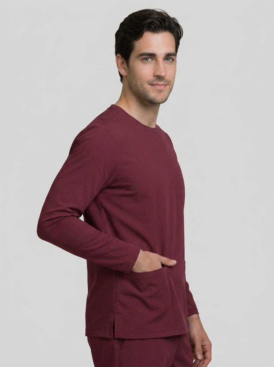 Top Manga Larga Hombre | 2 Pockets
