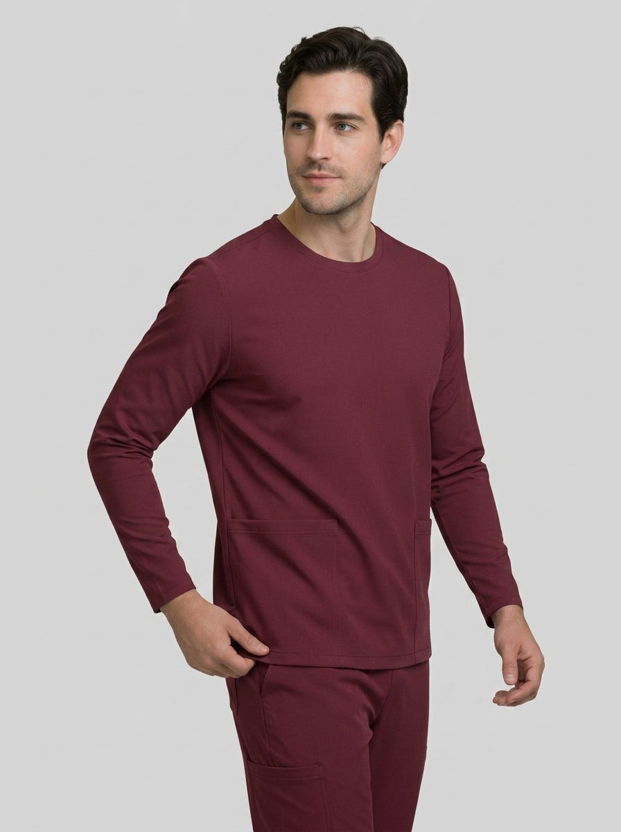 Top Manga Larga Hombre | 2 Pockets
