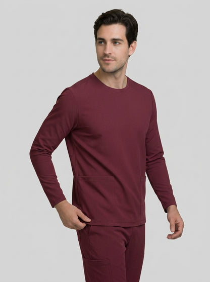 Top Manga Larga Hombre | 2 Pockets