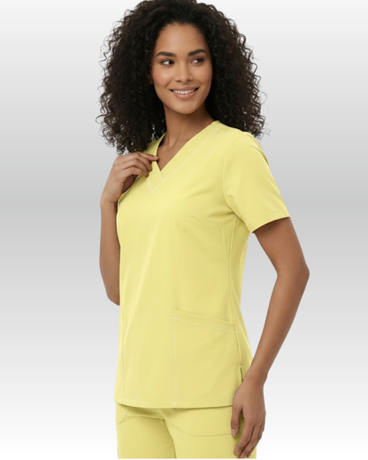 Top Pespunte Mujer | 3 Pockets
