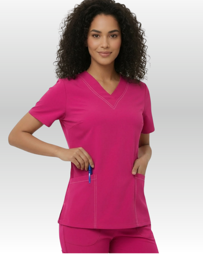 Top Pespunte Mujer | 3 Pockets