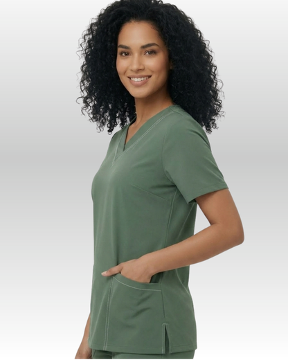 Top Pespunte Mujer | 3 Pockets