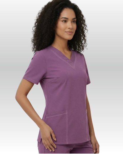 Top Pespunte Mujer | 3 Pockets