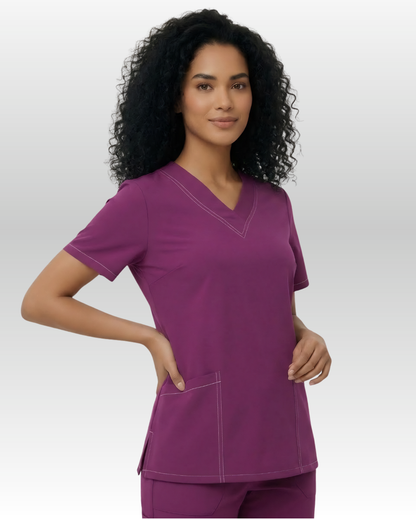Top Pespunte Mujer | 3 Pockets