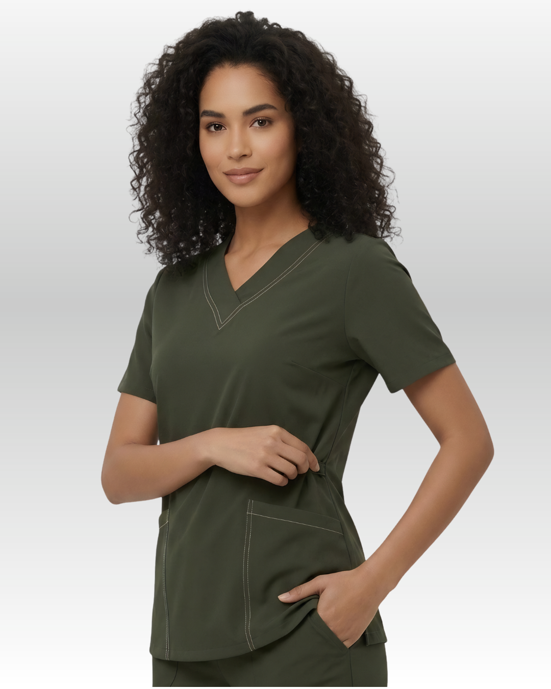 Top Pespunte Mujer | 3 Pockets