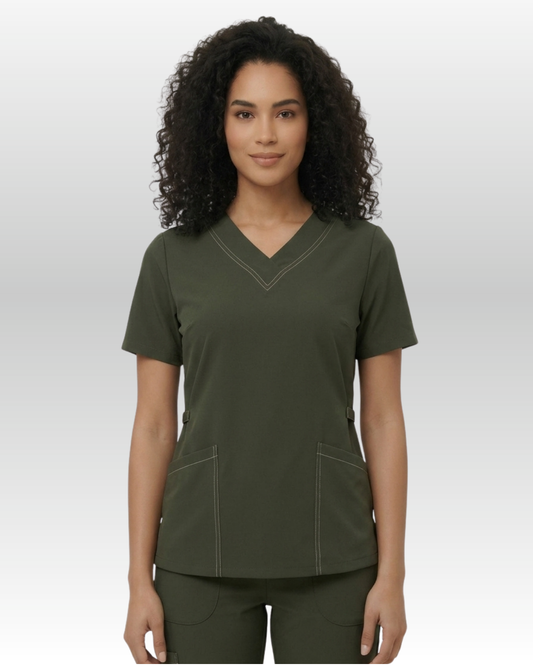 Top Pespunte Mujer | 3 Pockets