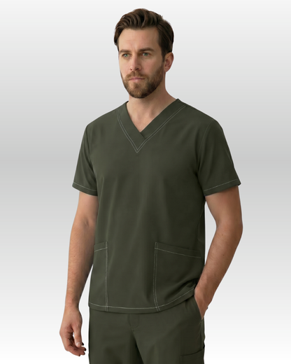 Top Pespunte Hombre | 3 Pockets