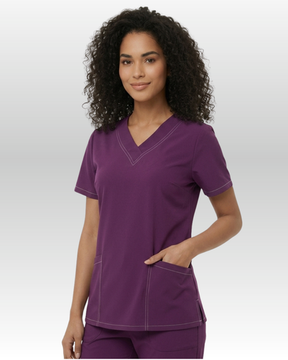 Top Pespunte Mujer | 3 Pockets