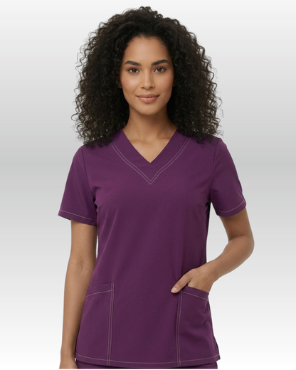 Top Pespunte Mujer | 3 Pockets