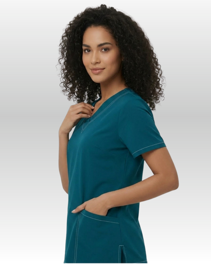 Top Pespunte Mujer | 3 Pockets