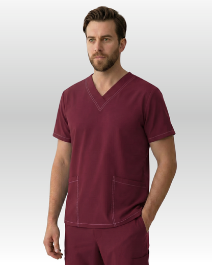 Top Pespunte Hombre | 3 Pockets