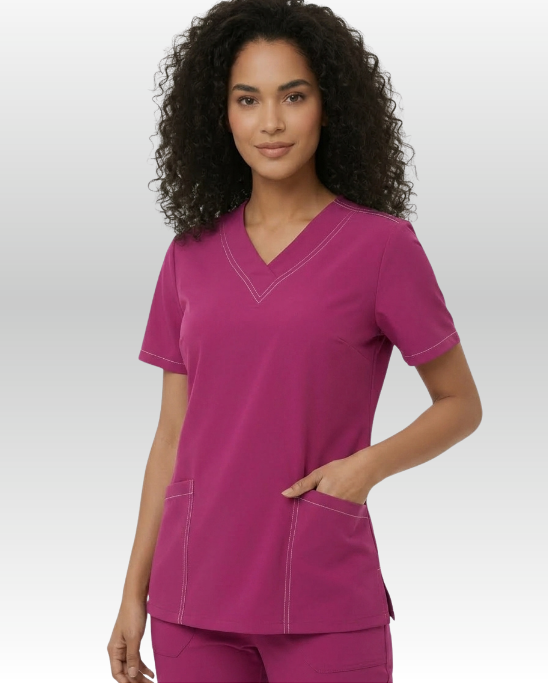 Top Pespunte Mujer | 3 Pockets