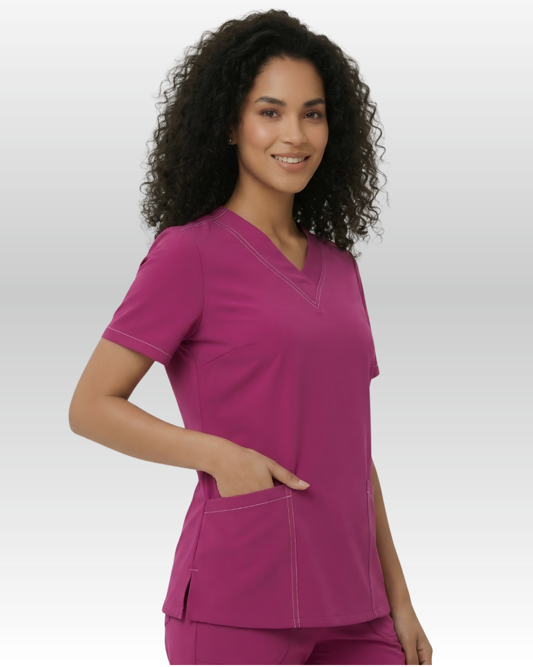Top Pespunte Mujer | 3 Pockets